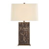 Lafferty Marble Table Lamp, by Uttermost, 1'6" width x 2'4.25" height x 1'6" depth thumbnail 6