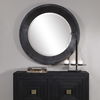 Frazier Round Industrial Mirror, by Uttermost, 40" width x 40" height x 2.95" depth thumbnail 2