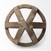 Tibik 8L x 8W Natural Wooden Orb, Decorative Object by Mercana, 8" length x 8" width x 8" height thumbnail 6