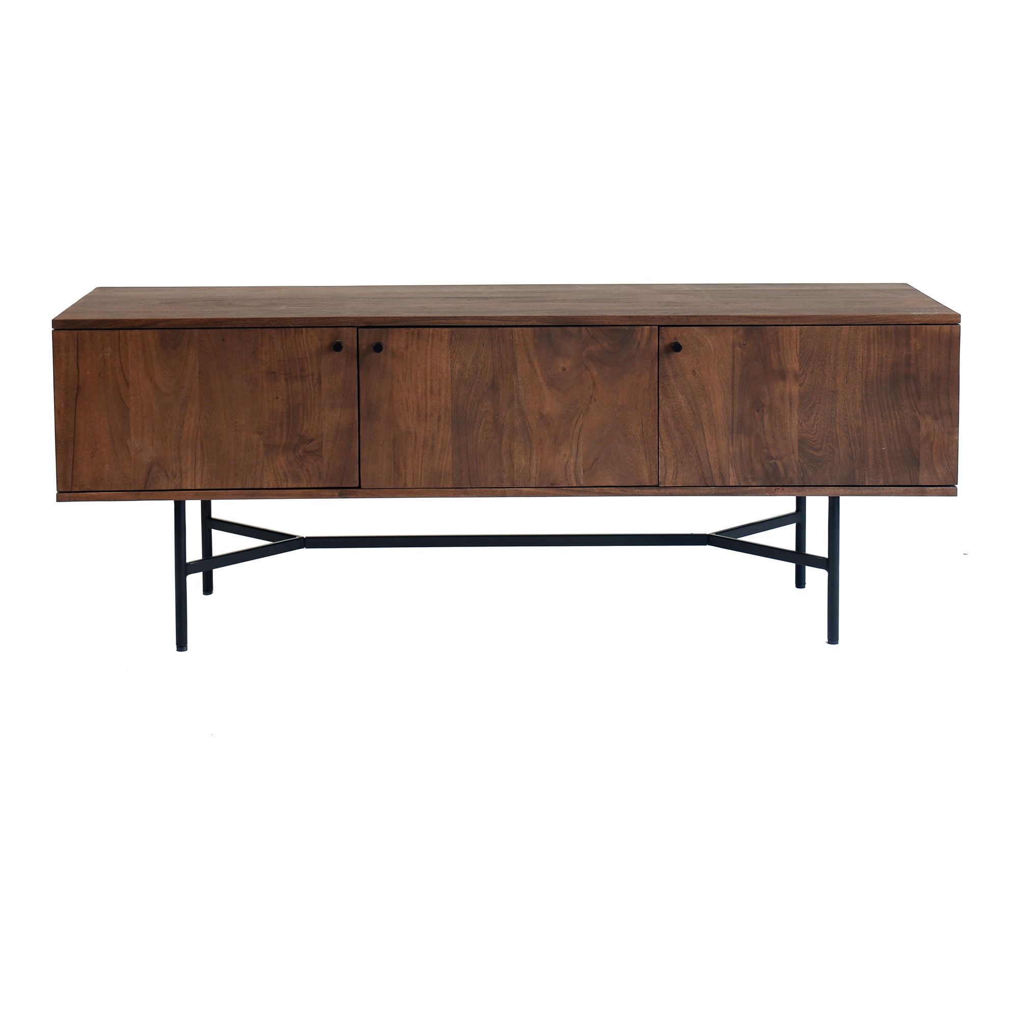 Beck Media Cabinet Brown large image 