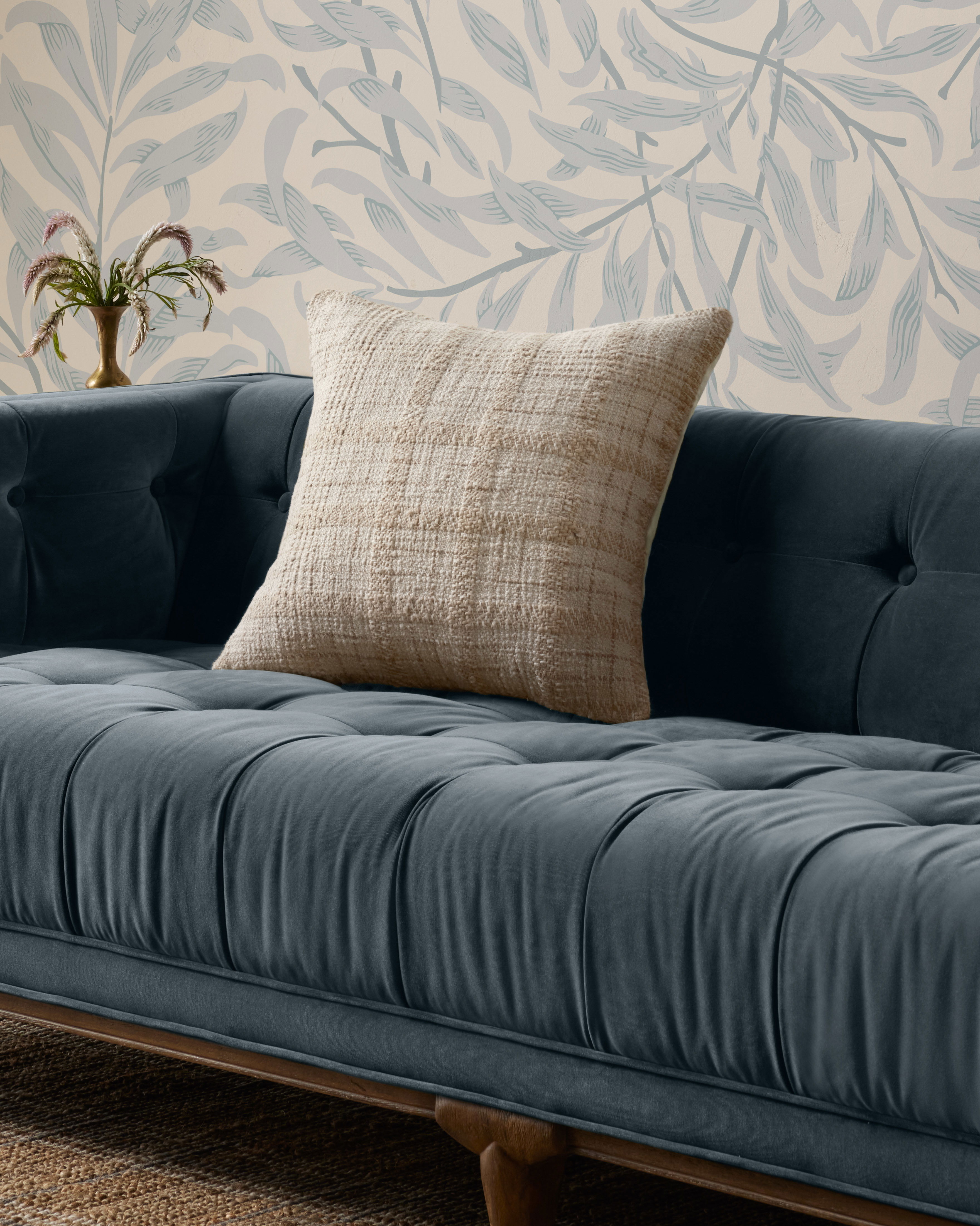 Chris Loves Julia x Loloi Fern Pillow large image 