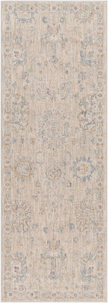 Avant Garde Machine Woven Rug, by Surya, 7'2.61" length x 2'7.5" width