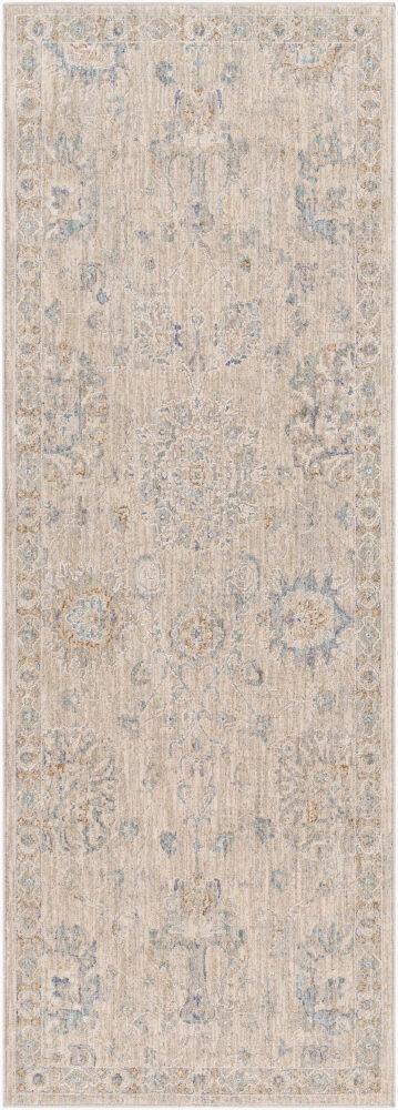 Avant Garde Machine Woven Rug, by Surya, 7'2.61" length x 2'7.5" width