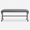 Braddock Striped Bench thumbnail 0