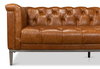 Cube Sofa, by Sarreid, 2'11" length x 7'4" width x 2'5" height thumbnail 12