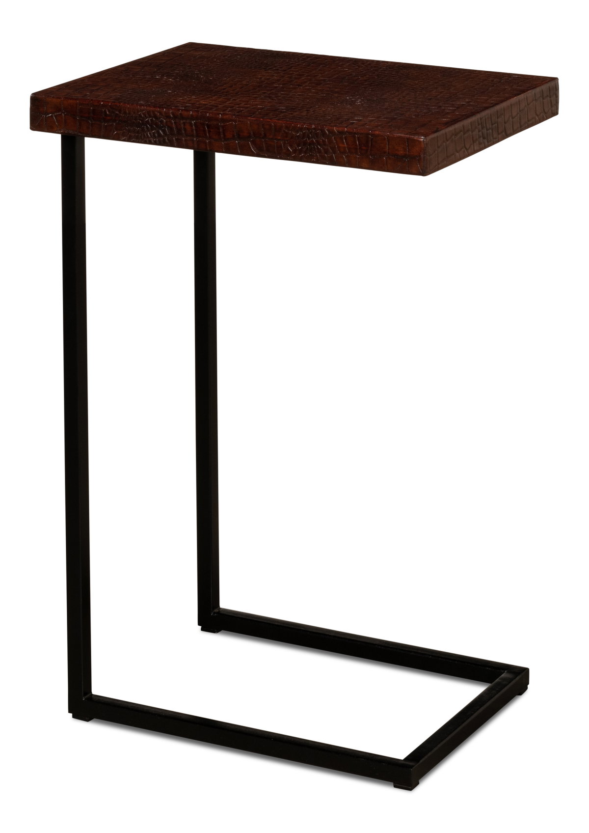 Apple Orchard Laptop Table, by Sarreid, 1'2" length x 1'6" width x 2'3" height View 2