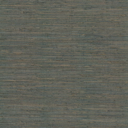 Knotted Grass Dark Teal Wallpaper