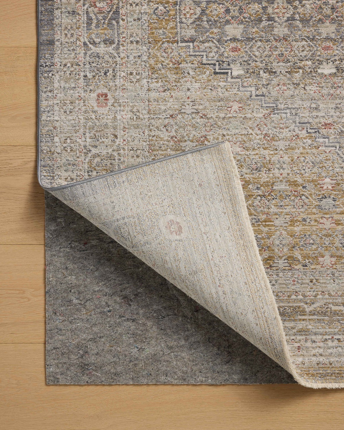 Chris Loves Julia x Loloi Ida Rug, 1'6" length x 1'6" width View 6