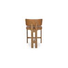 Morel Counter Stool Brown Leather, Counter & Bar Stool by Moe's Home, 21.25" width x 35.43" height x 22.04" depth thumbnail 5