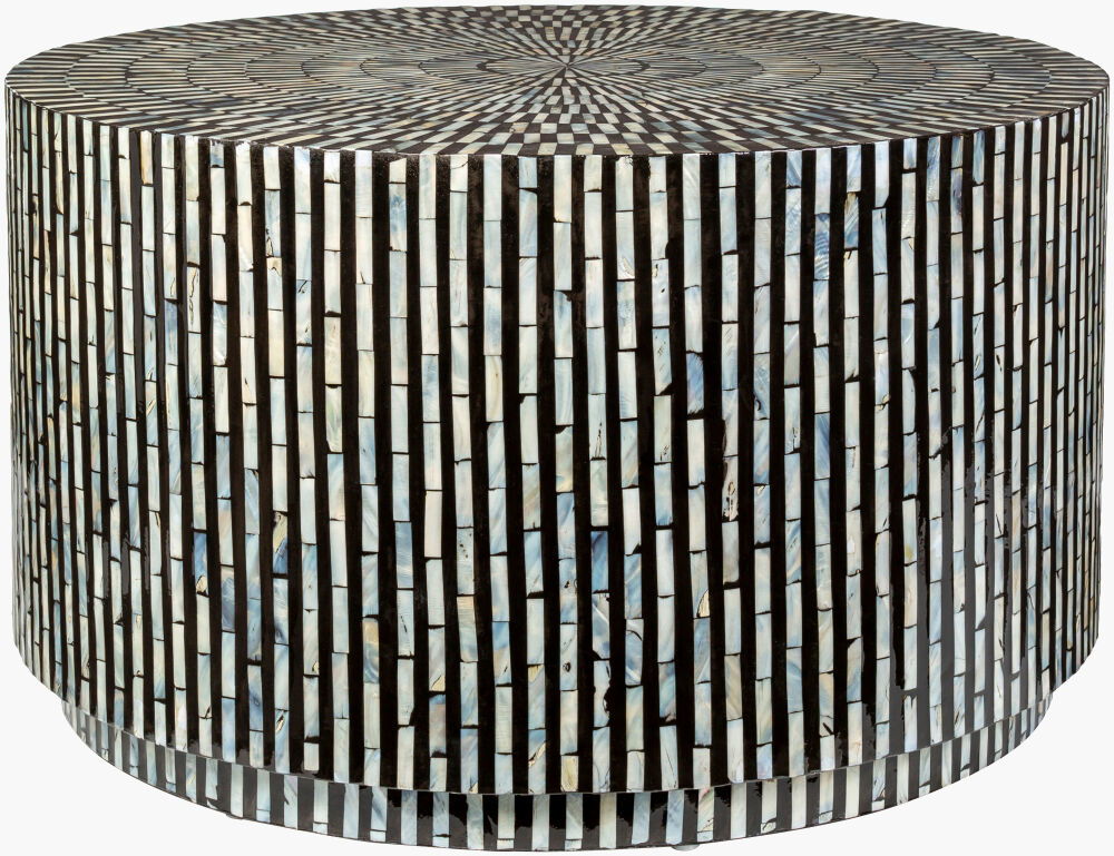 Lharysa Coffee Table, by Surya, 30" width x 17" height