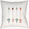 Arrows Accent Pillow, Decorative Pillow by Surya, 18" length x 18" width thumbnail