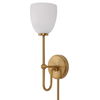 Trophy 1 Light Brass Sconce, Ceiling Light by Uttermost, 5.75" width x 18.25" height x 5.75" diameter x 8" depth thumbnail 3