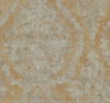 Charleston Damask Yellow Wallpaper, by York Wall, 27' length x 2'3" width x 0.02" depth thumbnail