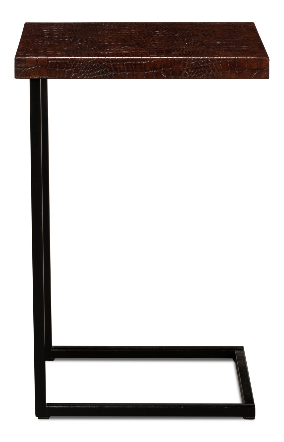 Apple Orchard Laptop Table, by Sarreid, 1'2" length x 1'6" width x 2'3" height View 3