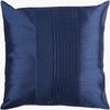 Solid Pleated Accent Pillow, Decorative Pillow by Surya, 18" length x 18" width thumbnail