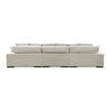 Plunge Large Sectional Cappuccino, Sectional Sofa by Moe's Home, 147.5" width x 34" height x 46" depth thumbnail 6
