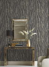 Native Leaves Black Wallpaper thumbnail 2