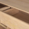 Suri Light Brown Wood with Glass Doors Sideboard thumbnail 11