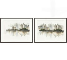 Online Designer Combined Living/Dining Quietside Pines Framed Print