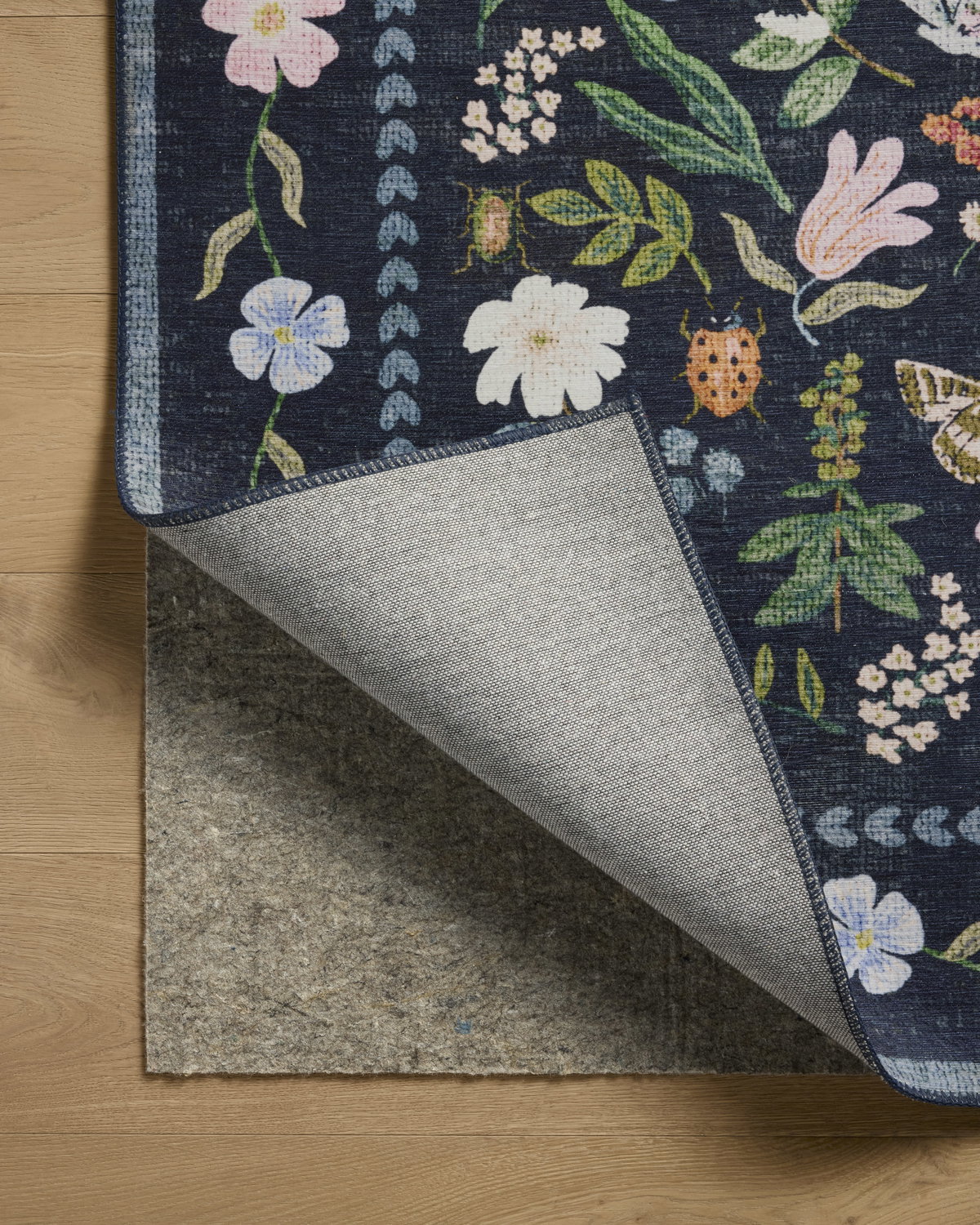Rifle Paper Co. x Loloi Canopy Rug, 2'6" length x 7'6" width View 6
