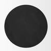Mattius Black Wood Accent Table, Side & End Table by Mercana, 18" length x 18" width x 22.5" height thumbnail 10