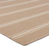 Memento Handmade Indoor/Outdoor Striped Beige/ Ivory thumbnail 4