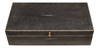 Gatsburg  Shagreen Box  Ant.Grey S/2, by Sarreid, 6" length x 1' width x 3" height thumbnail 10