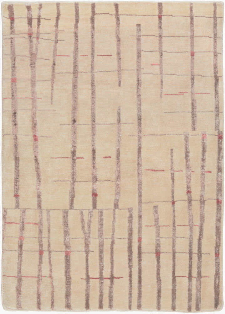 Shibui Handmade Rug, by Surya, 3' length x 2' width