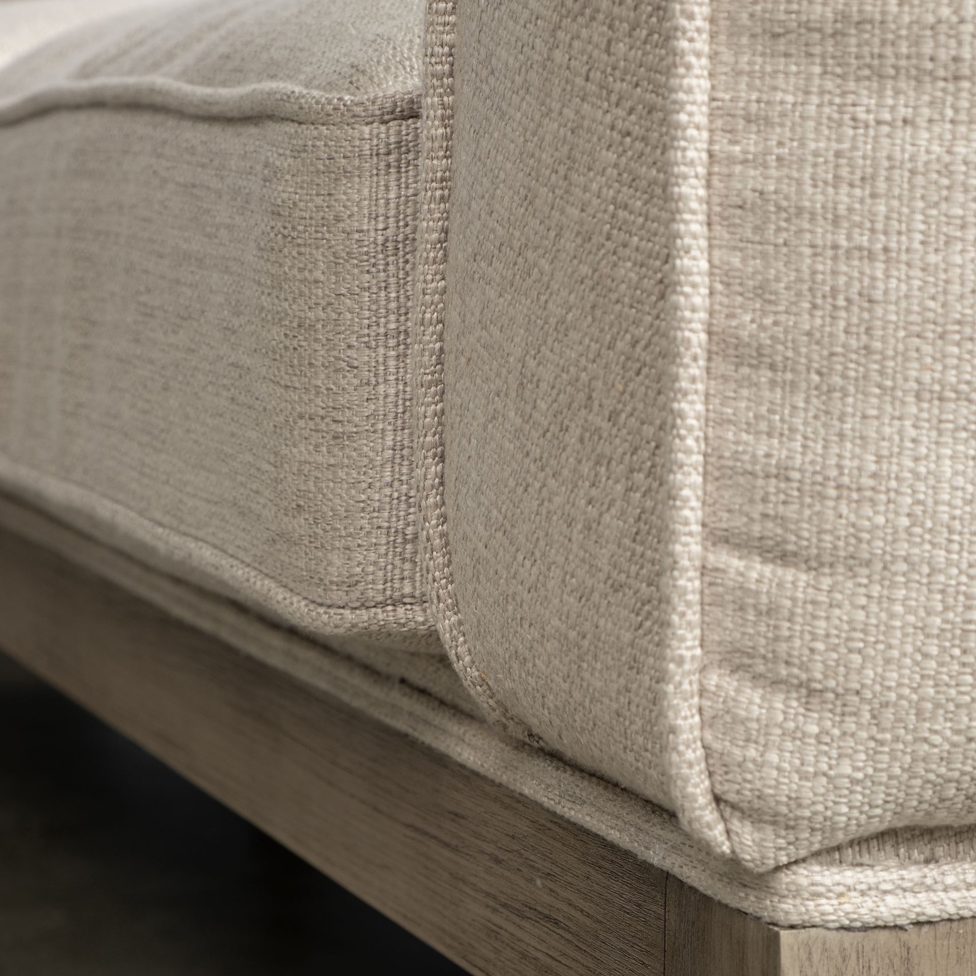 Denali IV 121' Beige Upholstered Wooden Frame Left Four Seater Sectional, Sectional Sofa by Mercana, 121" length x 86" width x 30.25" height View 8