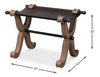 Joyner Equestrian Bench, Seating by Sarreid, 28" length x 18" width x 20" height thumbnail 13