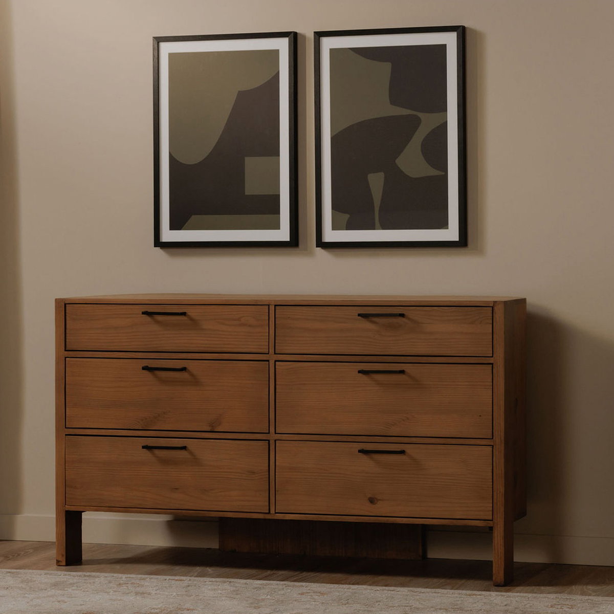 Sola 1 Framed Print Multicolor, Painting by Moe's Home, 20" width x 28" height x 1.18" depth View 5
