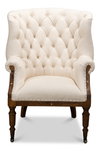 Irish Chair, by Sarreid, 2'9" length x 2'8" width x 3'8" height thumbnail 2