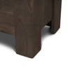 Wallen Solid Dark Brown Wood 3 Drawer Accent Cabinet, Cabinets & Chest by Mercana, 36" length x 18" width x 31" height thumbnail 11