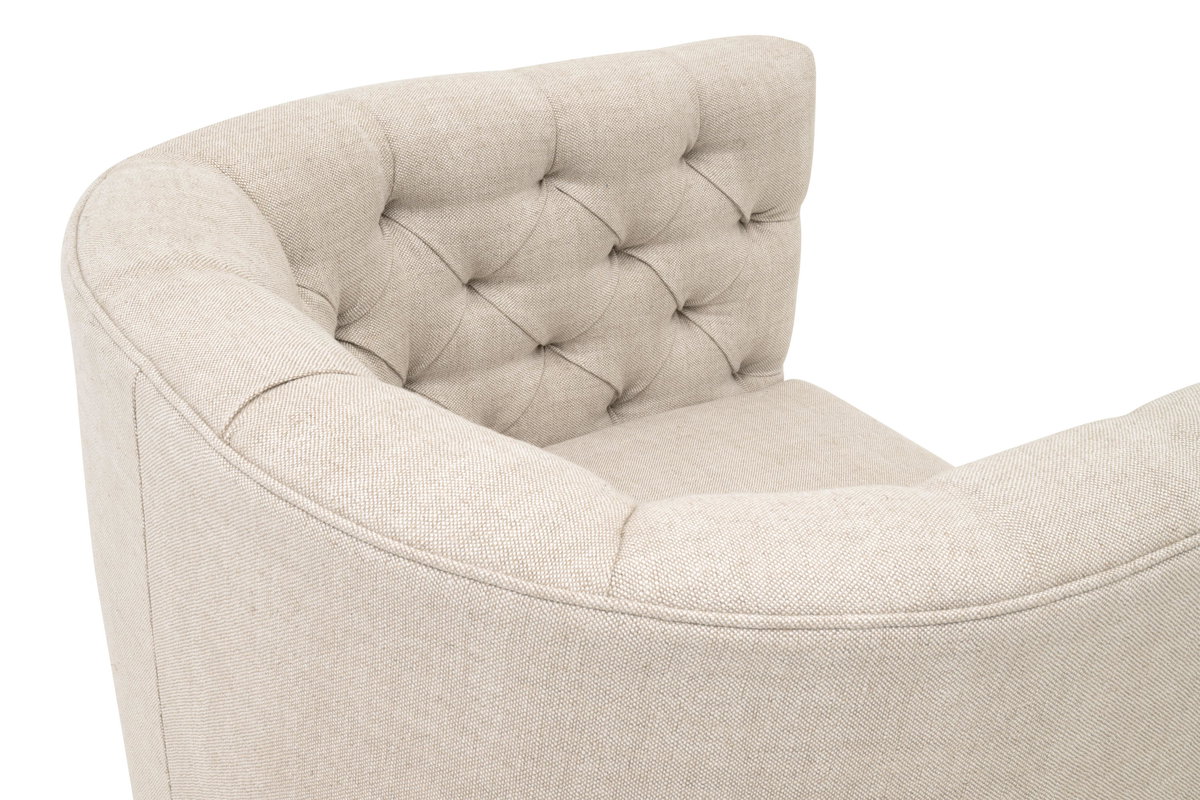 Marcel Swivel Club Chair, Accent Chair by Essentials for Living, 33" width x 29" height x 31" depth View 6