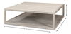 Camden Bungalow Cocktail Table, Coffee Table by Sarreid, 60" length x 60" width x 18" height thumbnail 12