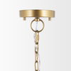 Thad 4-Light Natural Woven Rattan Foyer Chandelier thumbnail 2