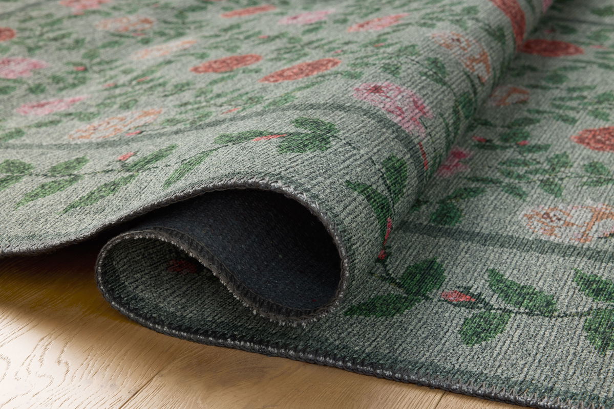 Rifle Paper Co. x Loloi Wildwood Rug, 1'6" length x 1'6" width View 4