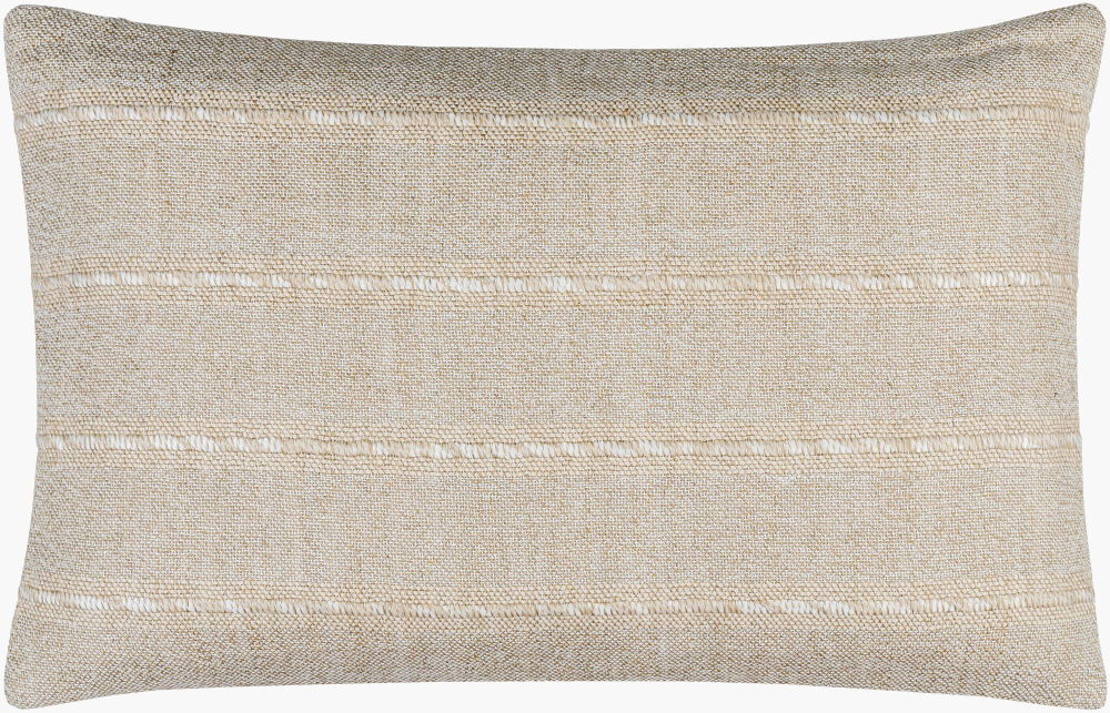 Ruth Lumbar Pillow, Decorative Pillow by Surya, 14" length x 22" width