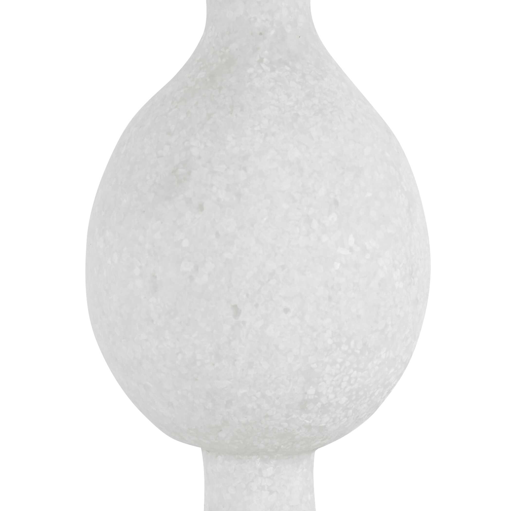 Inverse White Marble Table Lamp large image 