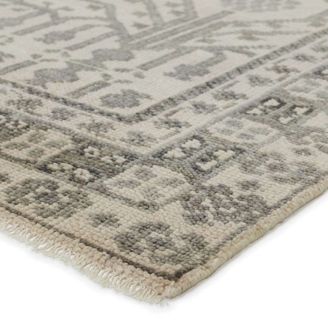 Jaipur Living Cosimo Hand-Knotted Oriental Gray Area Rug 6'X9' large image 