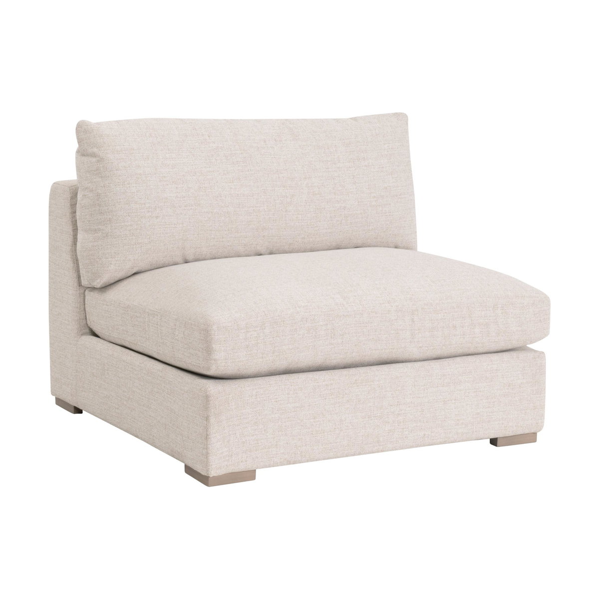 Newport Outdoor Modular 1-Seat Armless Chair, Seating by Essentials for Living, 41" width x 32.5" height x 37.5" depth View 2