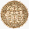 Taj Mahal Handmade Rug, by Surya, 8' length x 8' width thumbnail