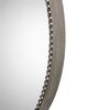 Stefania Beaded Round Mirror, by Uttermost, 40" width x 40" height x 3.25" depth thumbnail 5