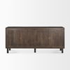Heera Dark Brown Diamond Motif with Shelf Sideboard thumbnail 5