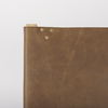 Elodie 24.4L x 33.9W x 30.7H Brown Leather with Natural Beech Wood Frame Accent Chair thumbnail 7