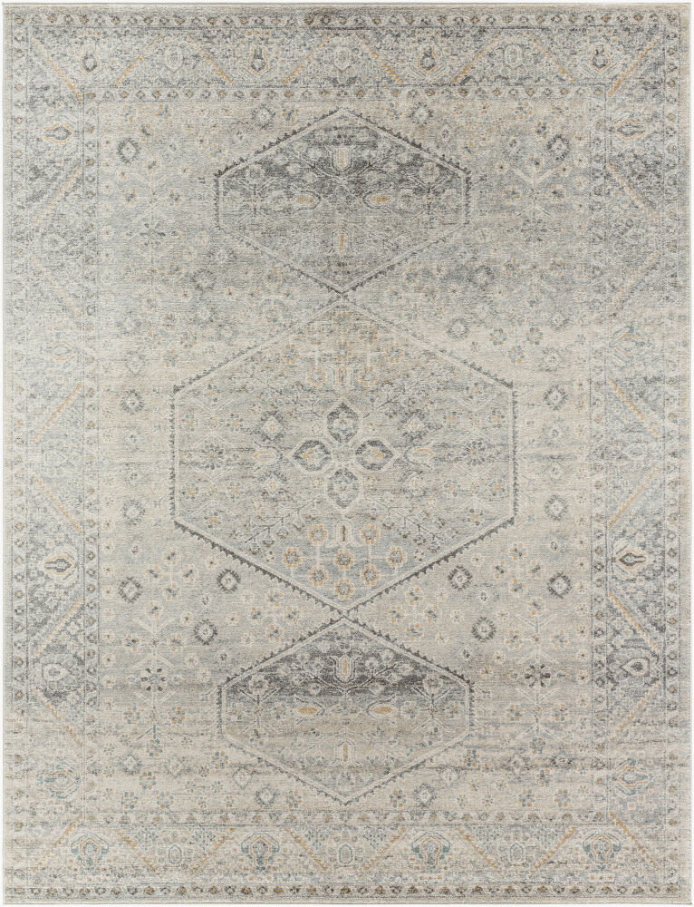 Alpharetta Machine Woven Rug, by Surya, 1'3.75" length x 1'3.75" width