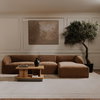 Casey Small Coffee Table Rustic Oak, by Moe's Home, 40" width x 16" height x 30" depth thumbnail 8