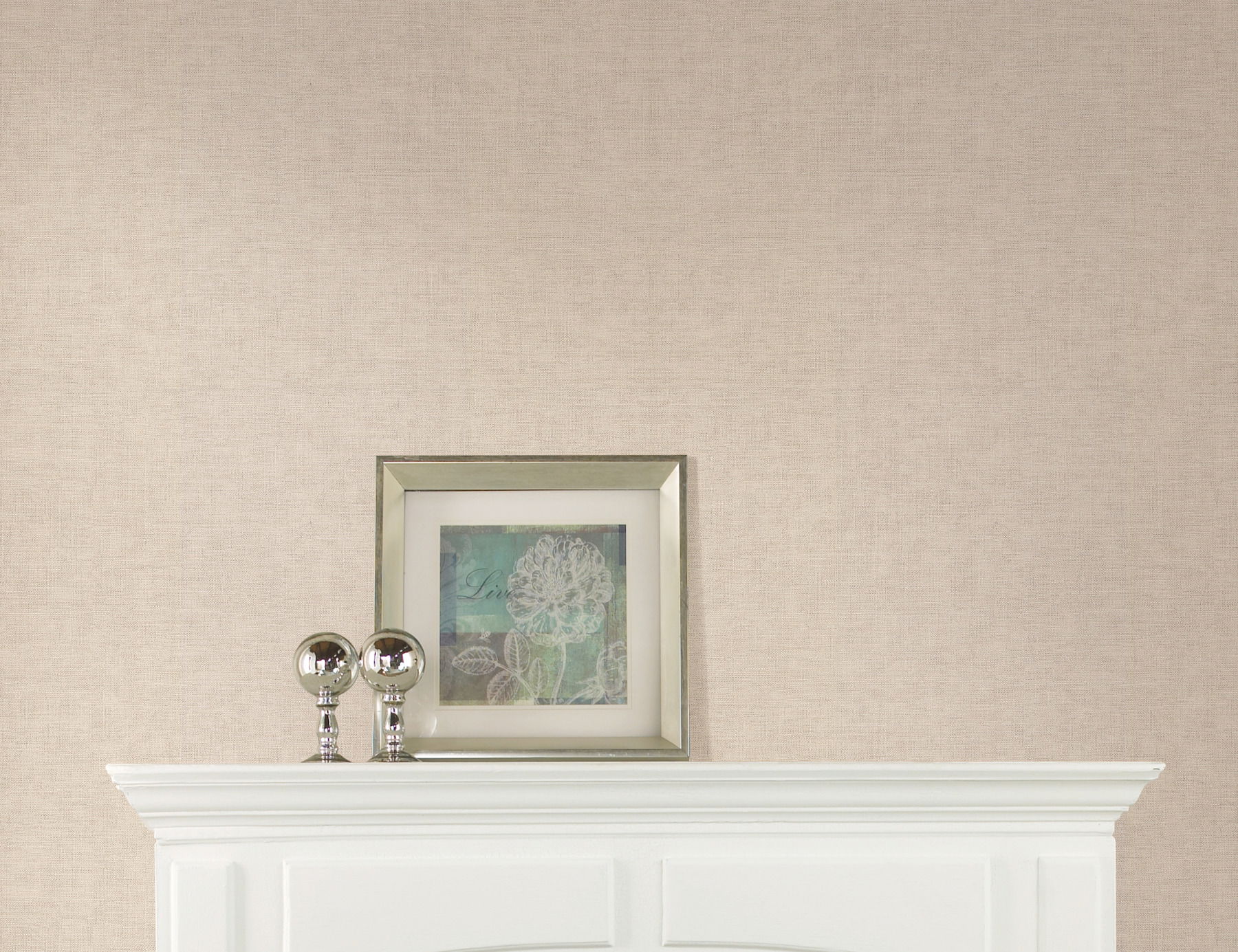Wire Mesh Off White Wallpaper large image 