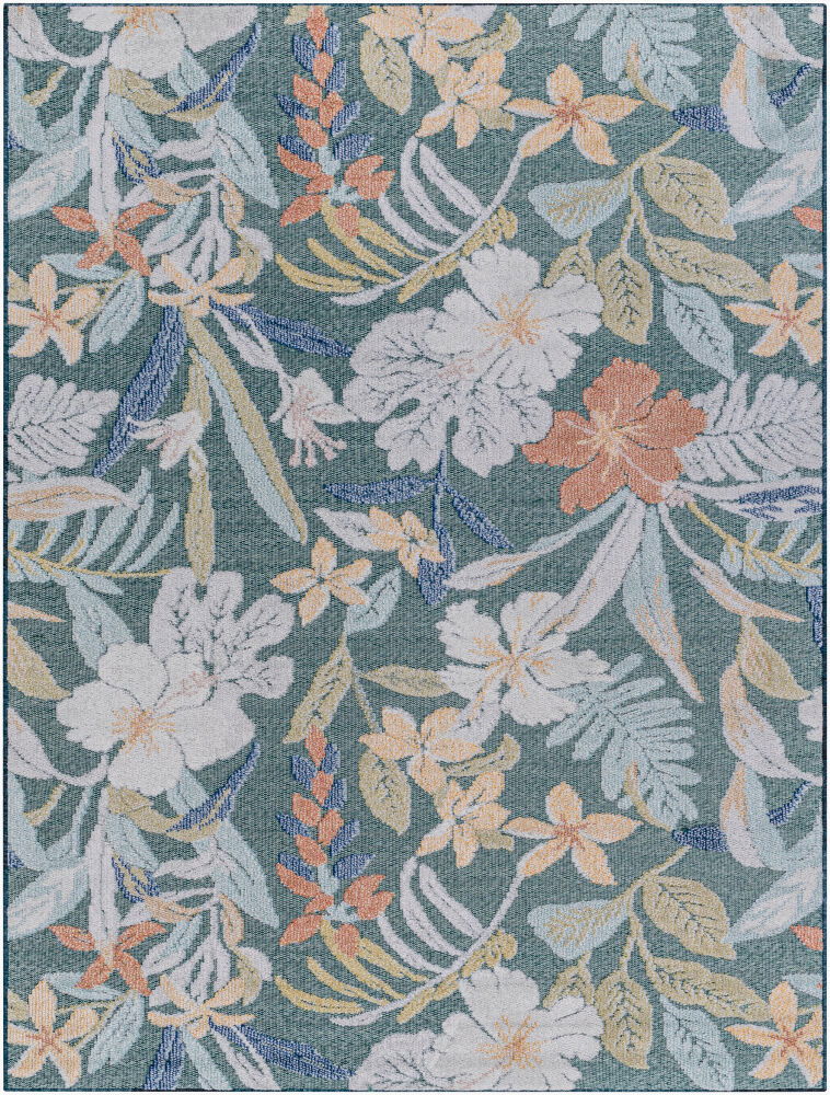 Lakeside Machine Woven Rug, by Surya, 1'3.75" length x 1'3.75" width