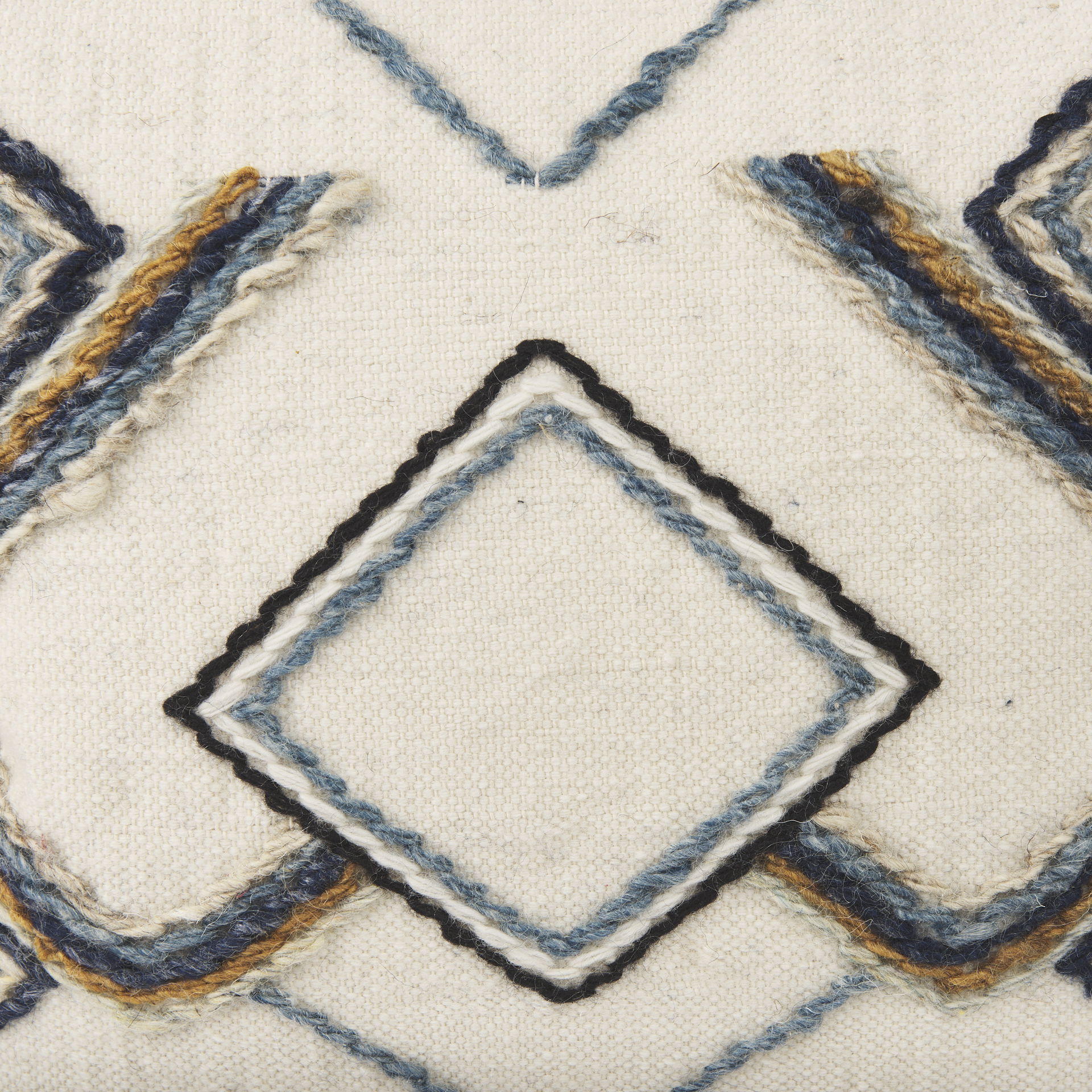 Kitt Square Pillow Cover, Decorative Pillow by Mercana, 20" length x 1" width x 20" height View 6